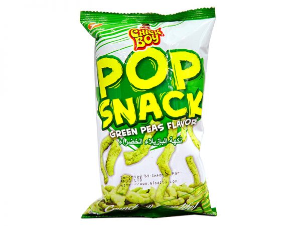 Chickboy Pop Snack - Green Peas