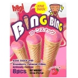 Hapi Bing Bing Cone Snack Strwbry 71g