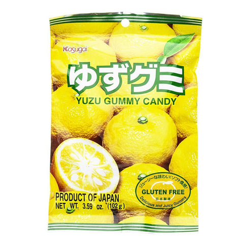 Kasugai Gummy Yuzu 102g